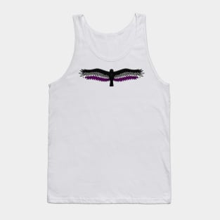 Fly With Pride, Raven Series - Asexual Tank Top